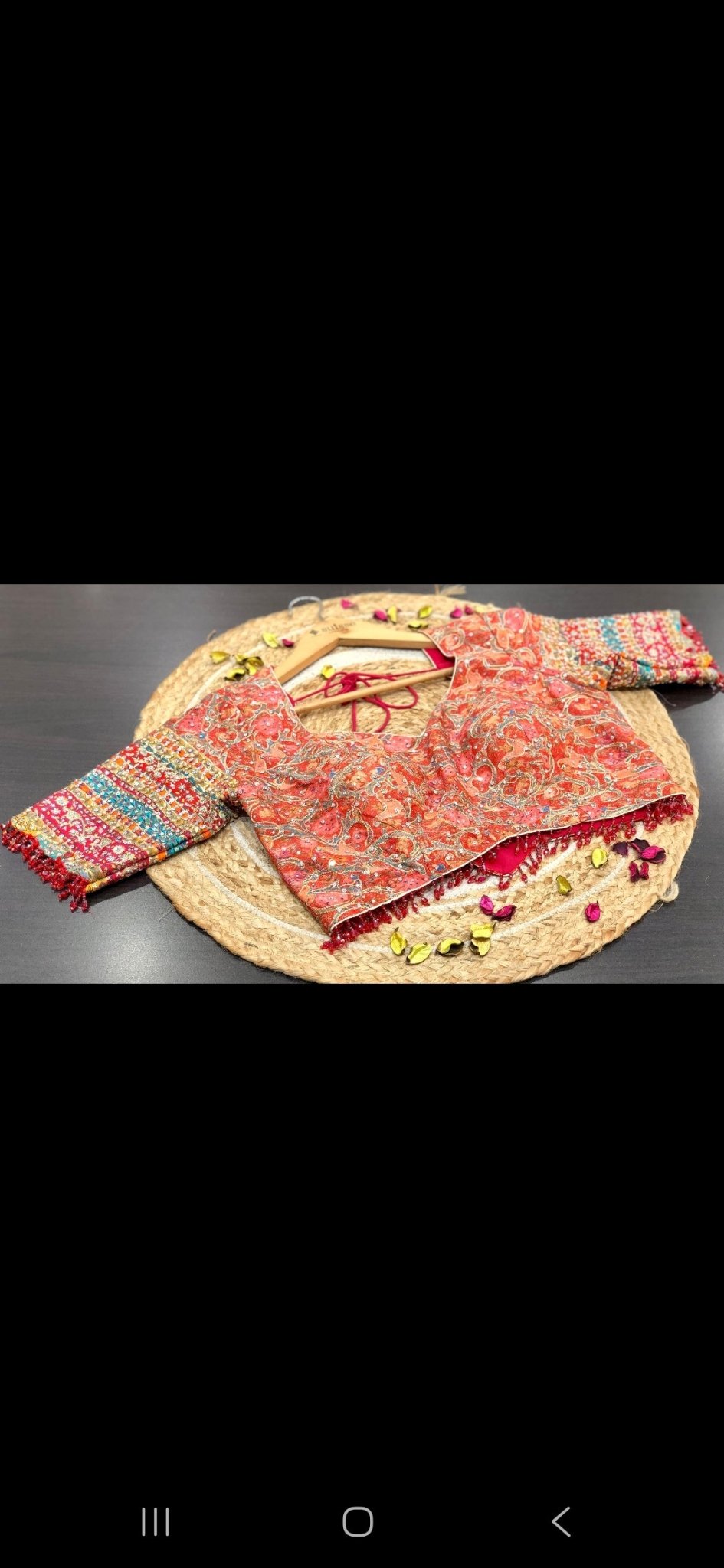 Pink Printed Crepe Designer Saree with Embroidered Readymade Blouse - Kalyanam By Swati