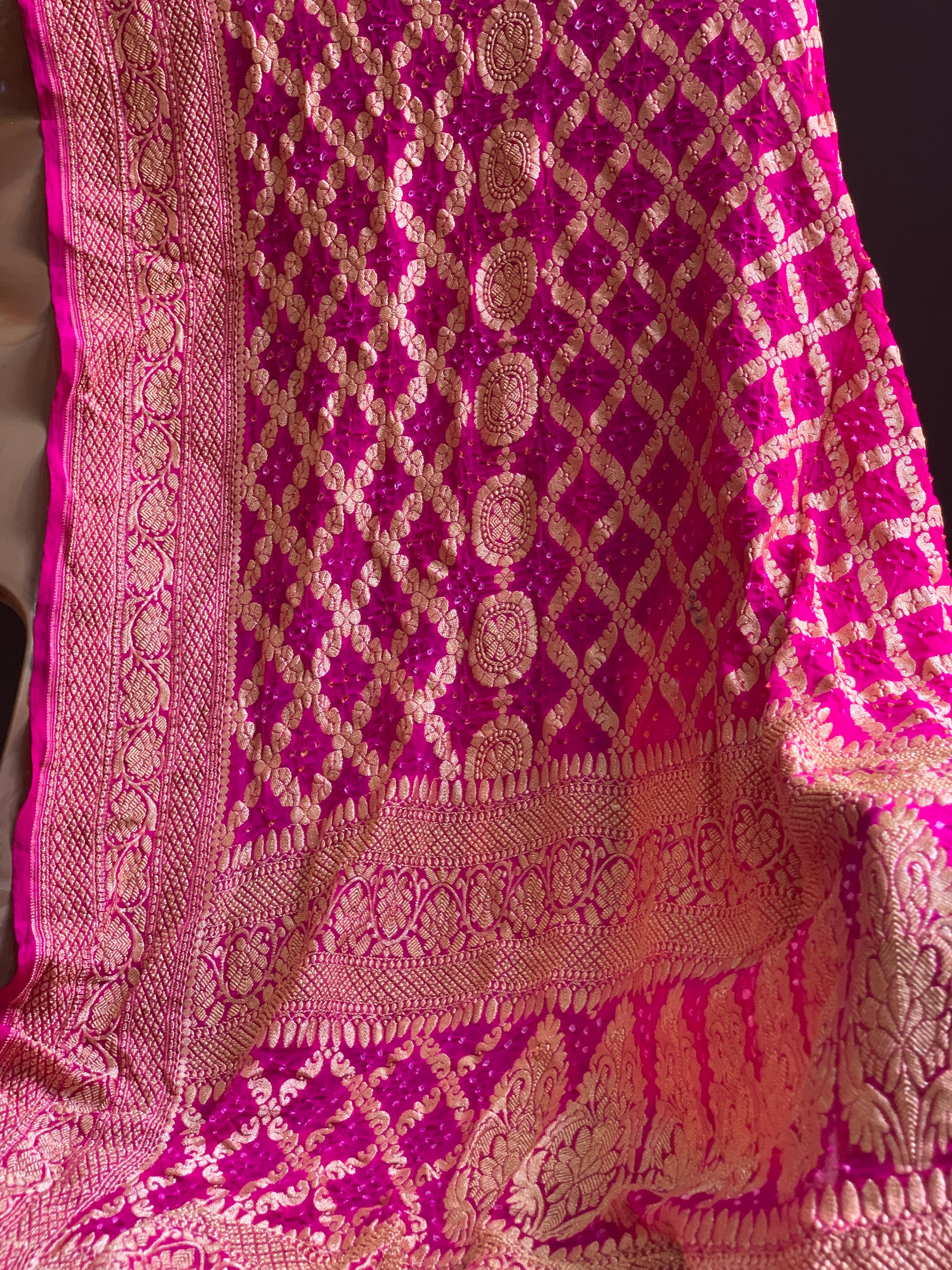 Handmade Bandhani Dupattas