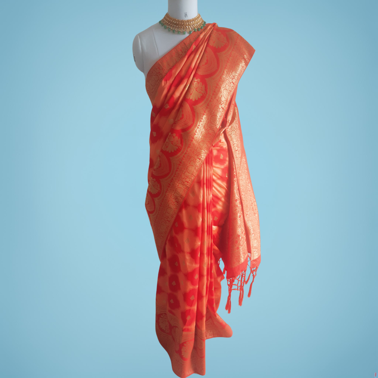 Pure Banarasi Silk Saree in Rangkaat Weaving - Kalyanam By Swati